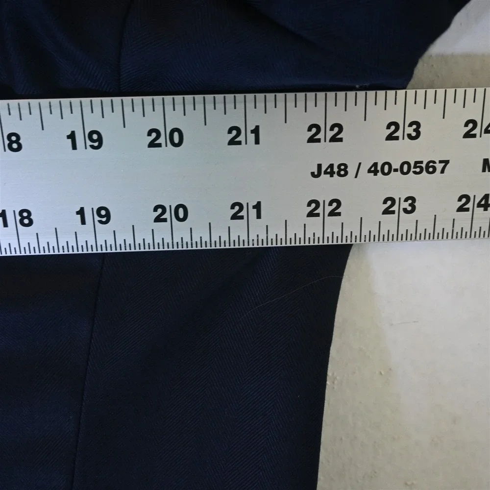 G. Mazoni‎ 44R Herringbone Loro Piana Super 120s Italy Blazer Jacket Sport Coat